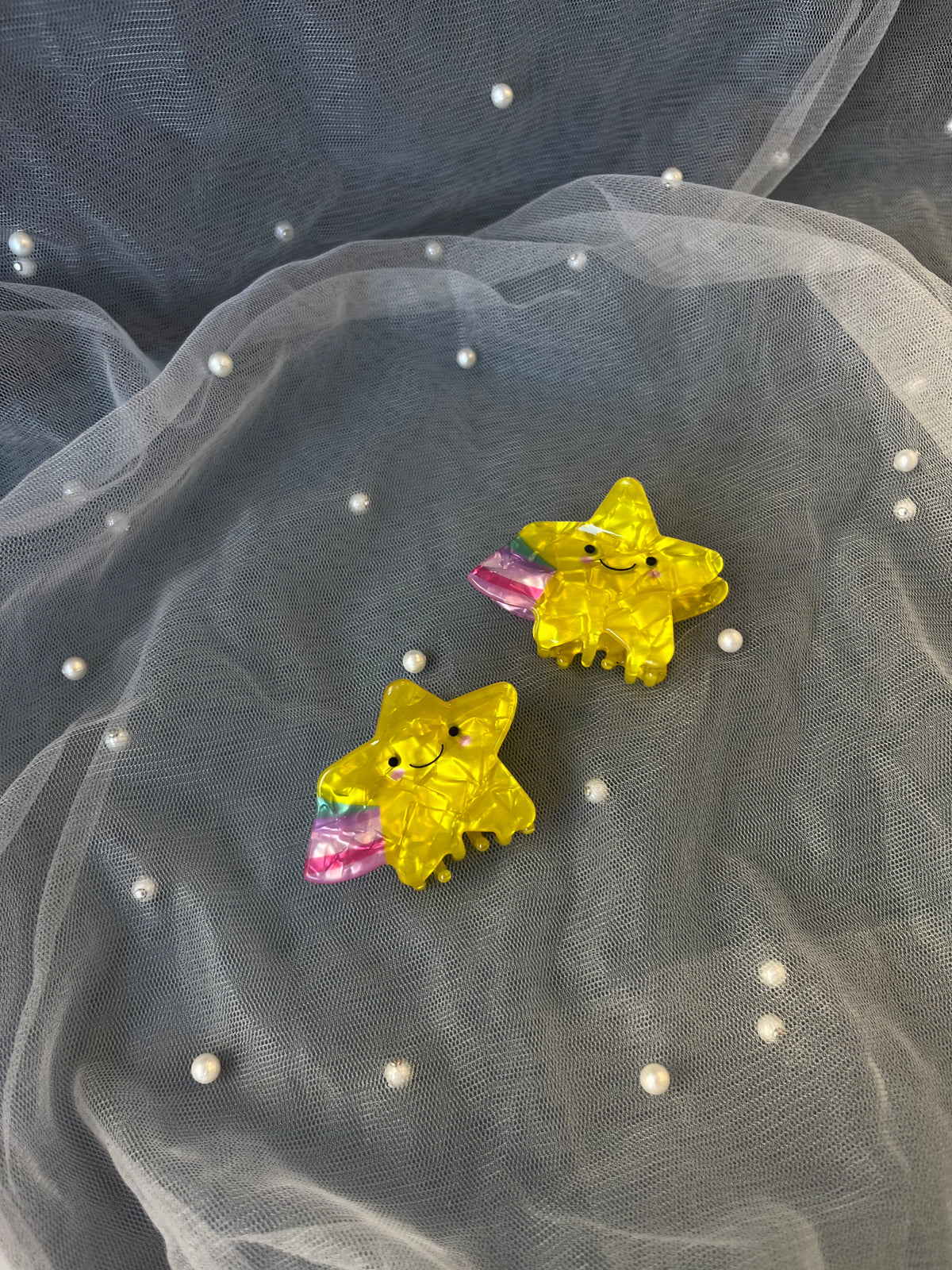 Shooting Star Claw Clip | Mini Hair Clip