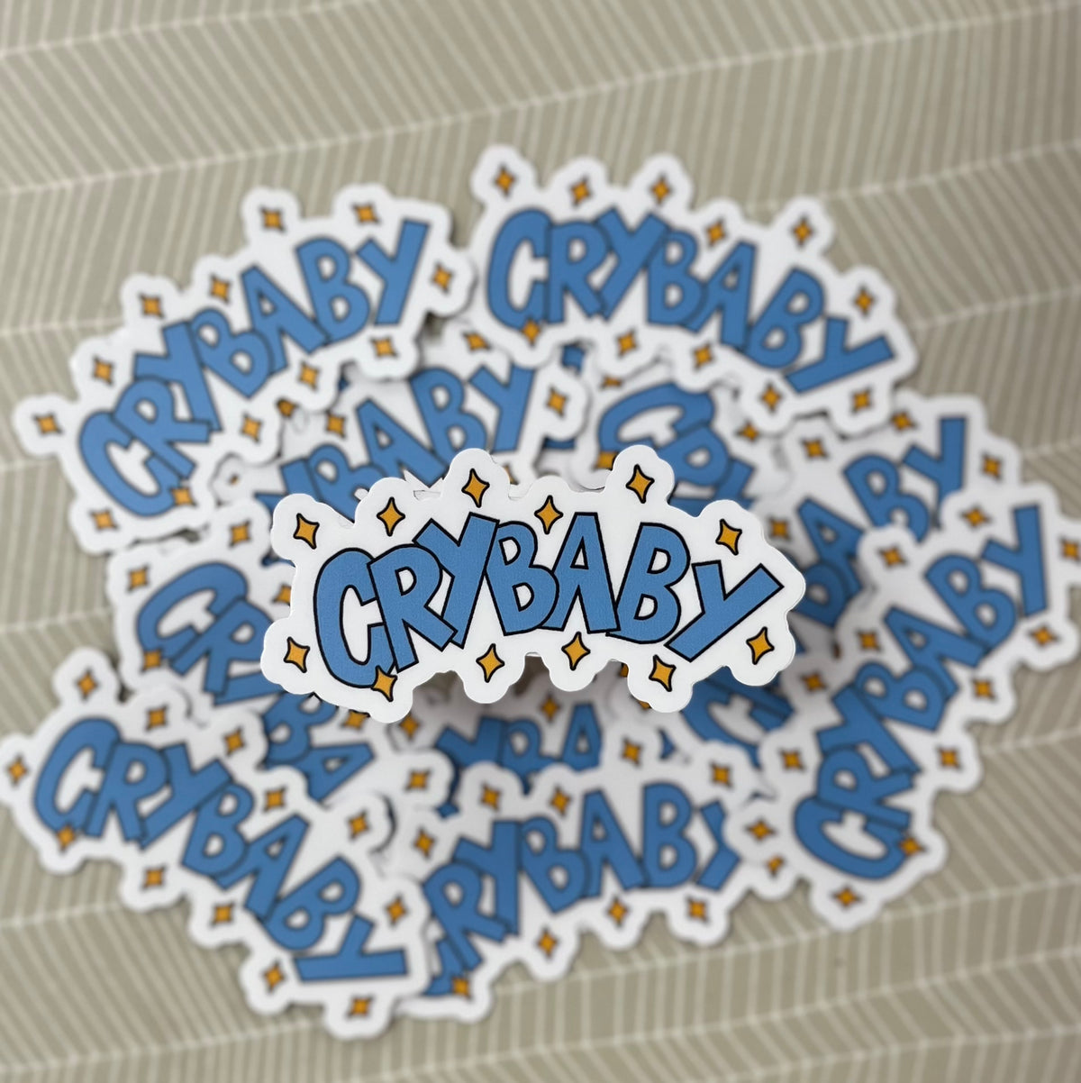 Crybaby Vinyl Sticker