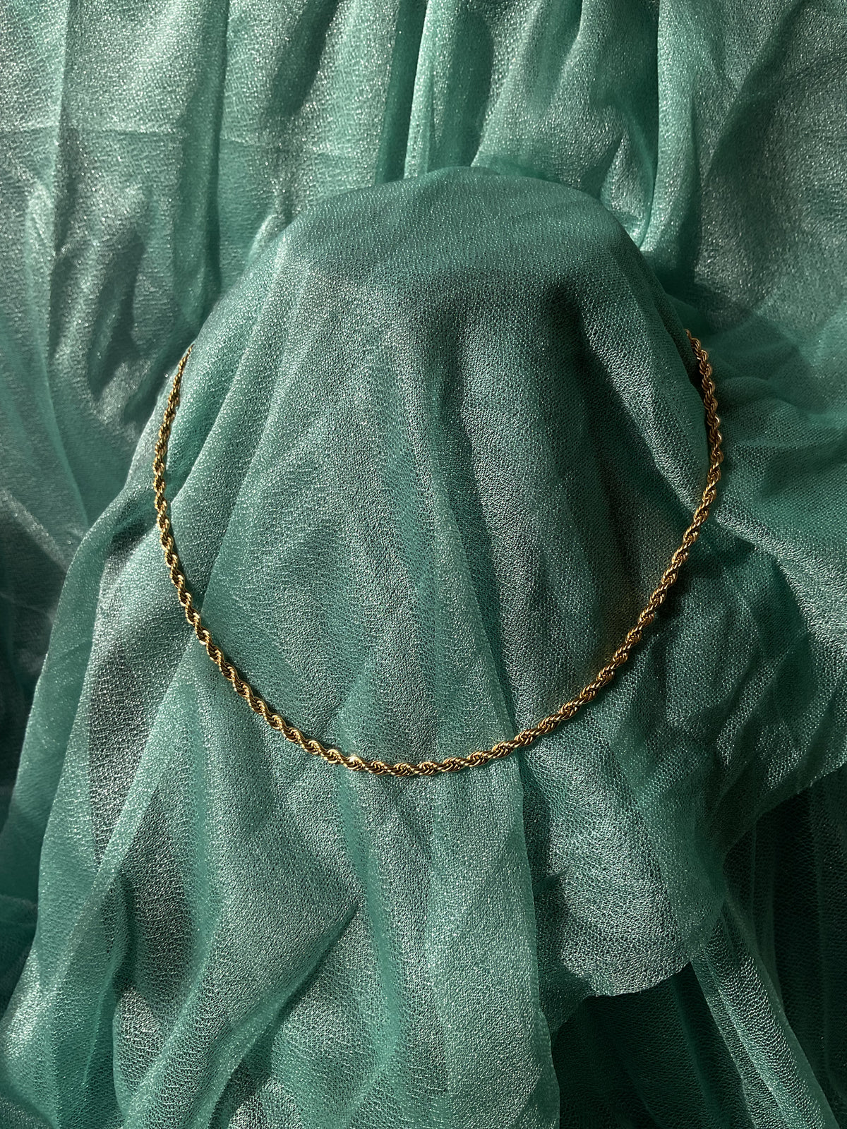 Twist Chain Necklace - Sterling Silver