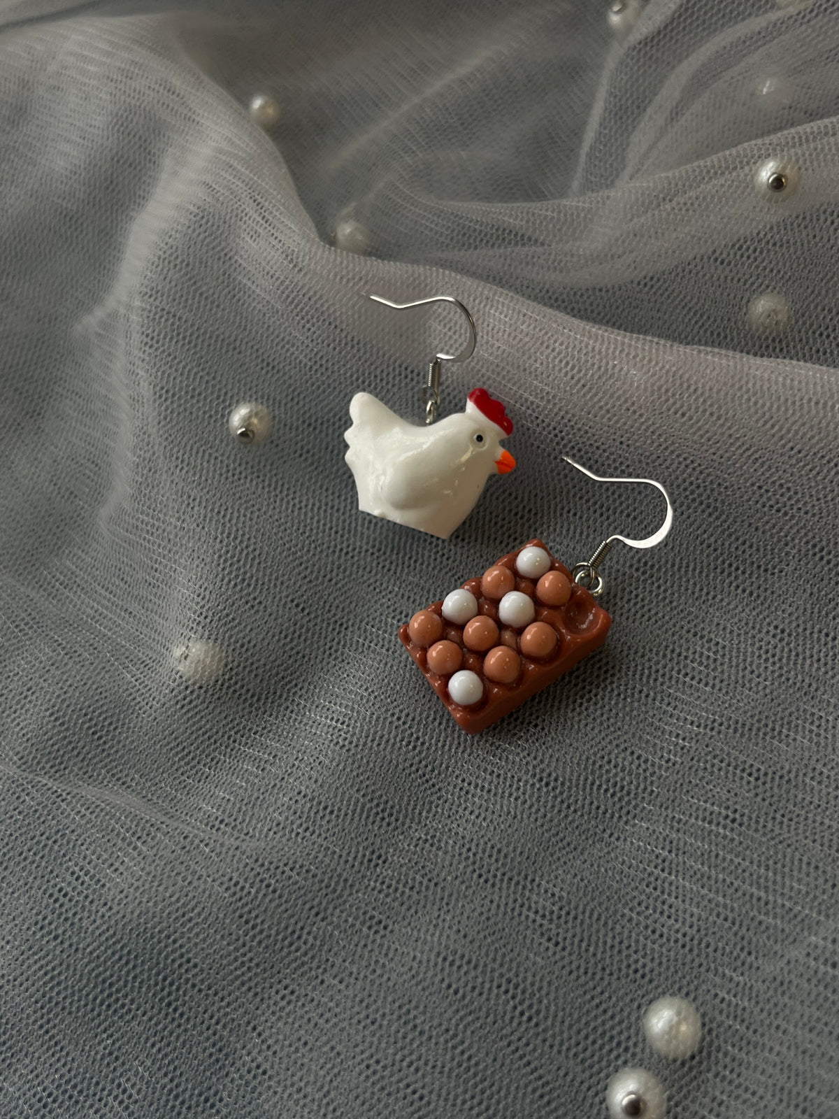 Chicken & Eggs Earrings