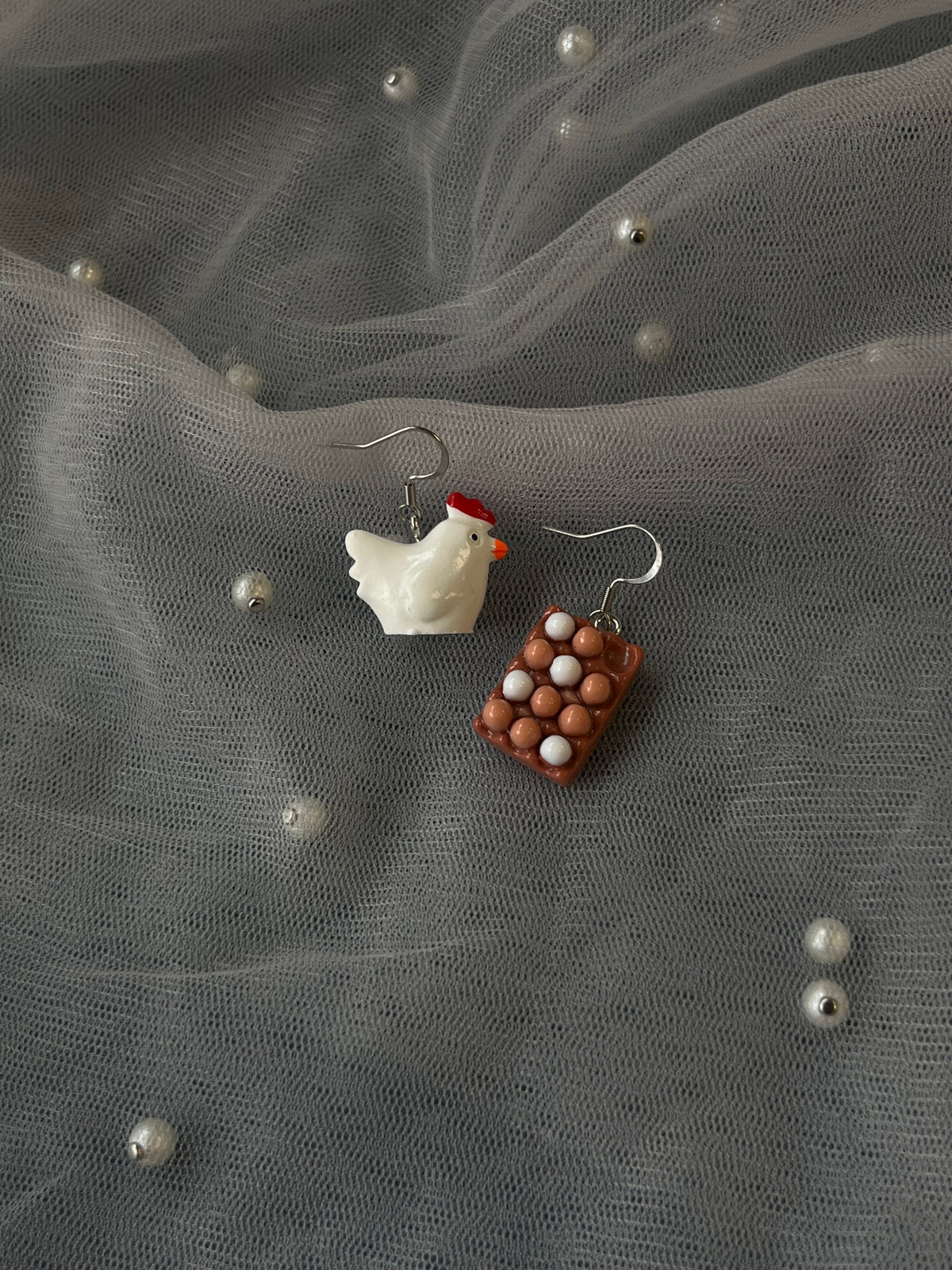 Chicken & Eggs Earrings