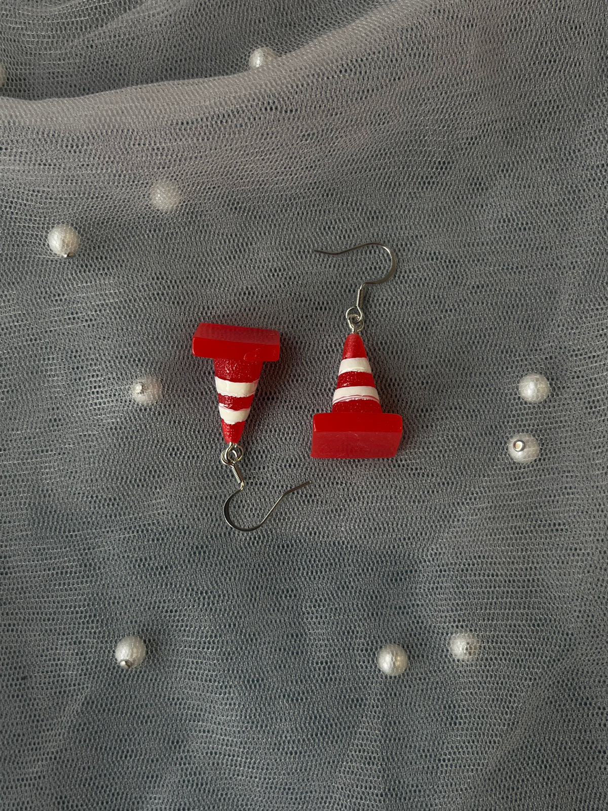 Traffic Cone Earrings