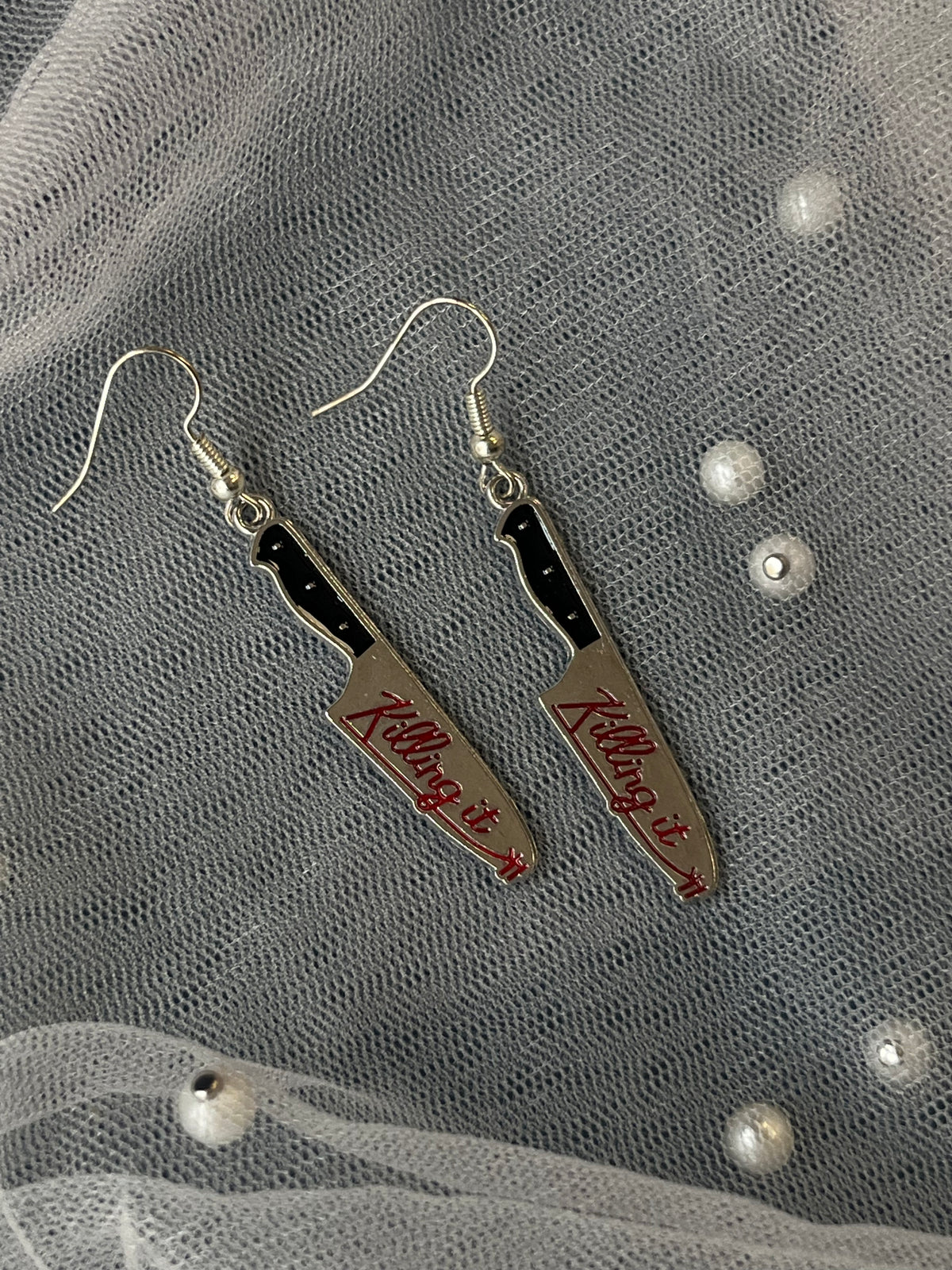 Killing It Knife Earrings