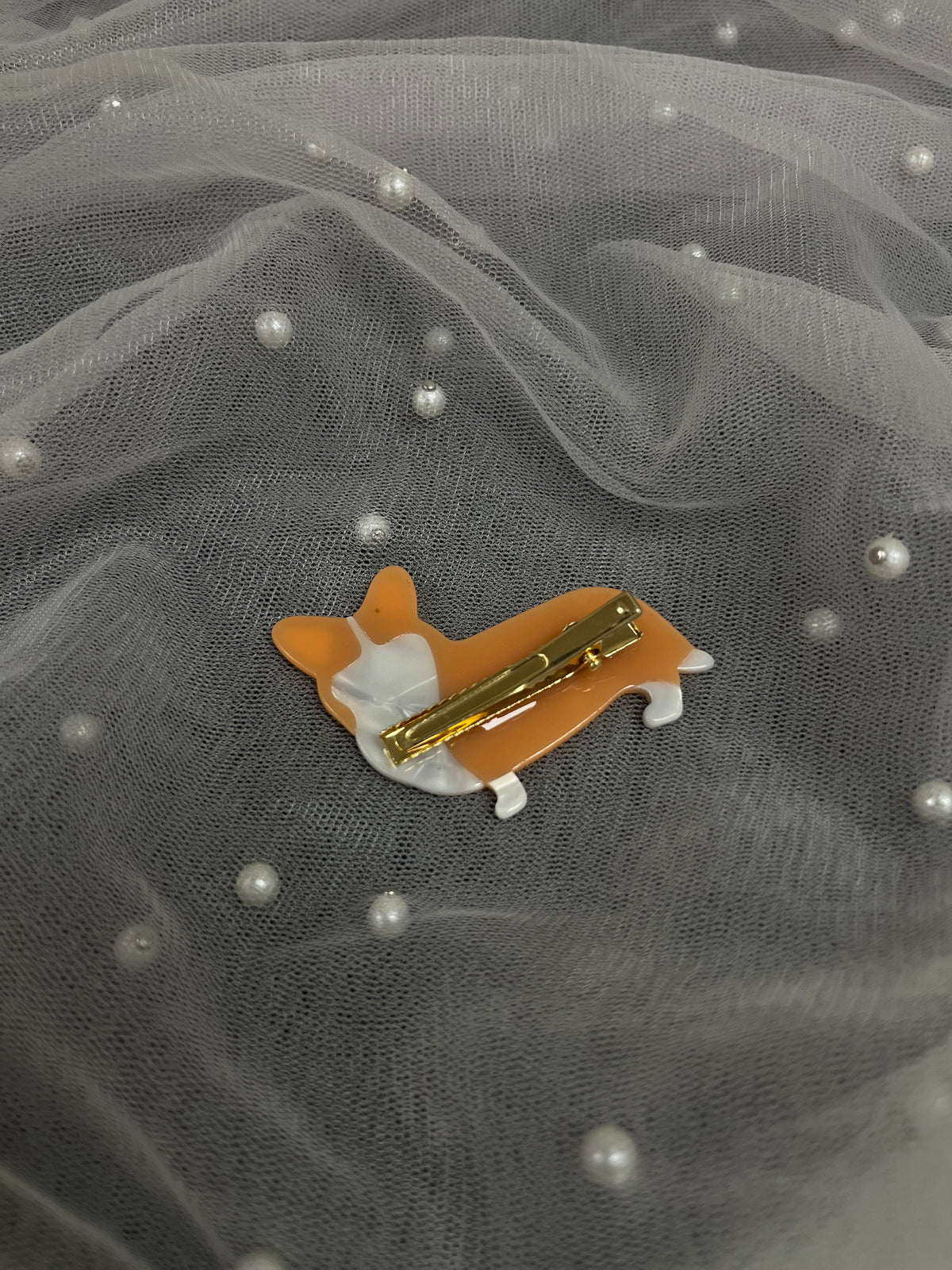Corgi Hair Clip