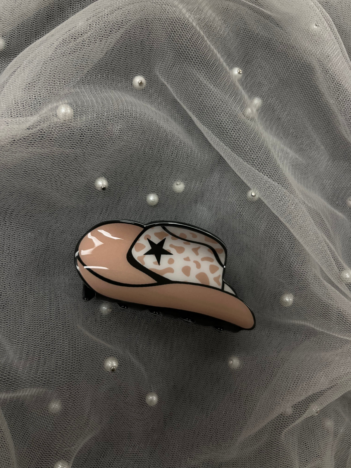Cowboy Hat Hair Clip