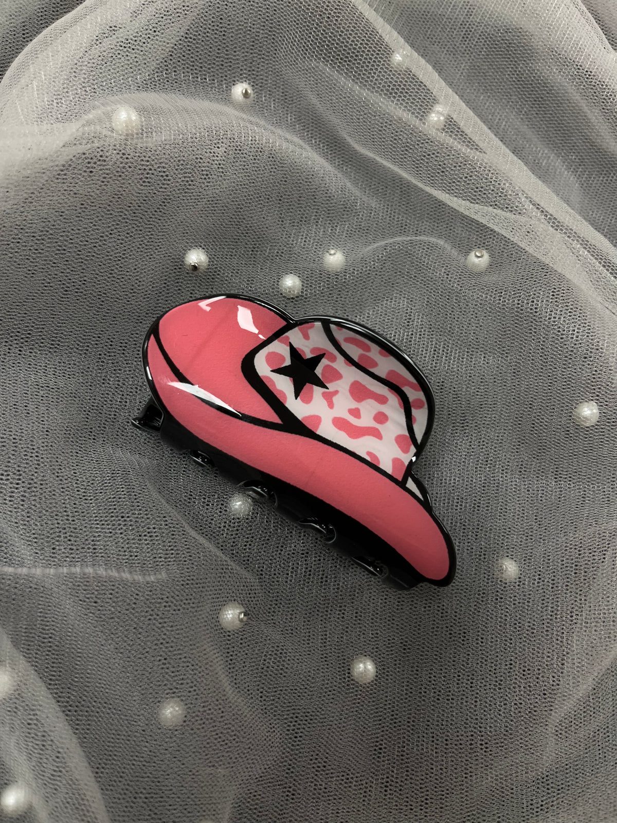 Cowboy Hat Hair Clip