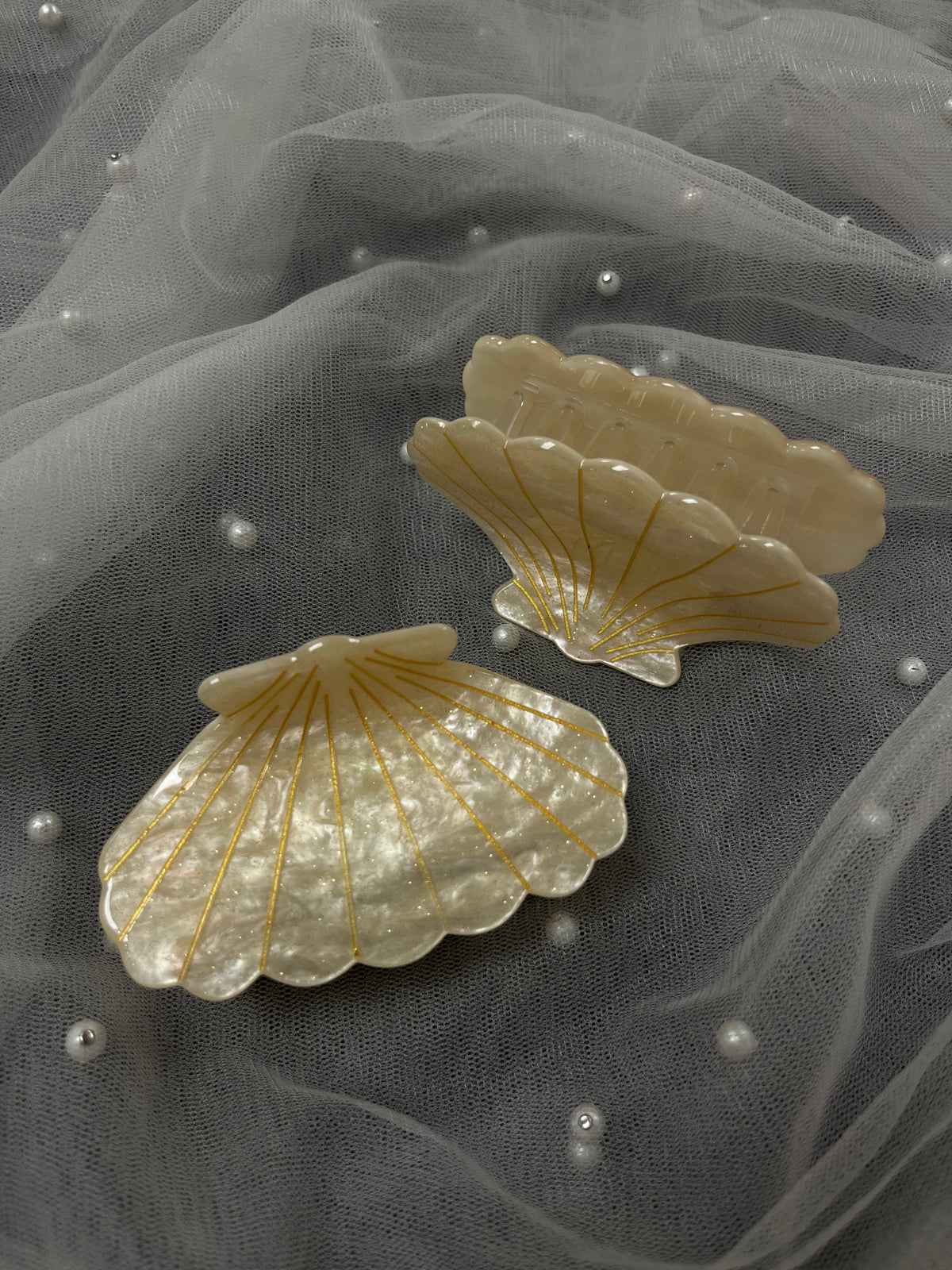 Seashell Hair Clip