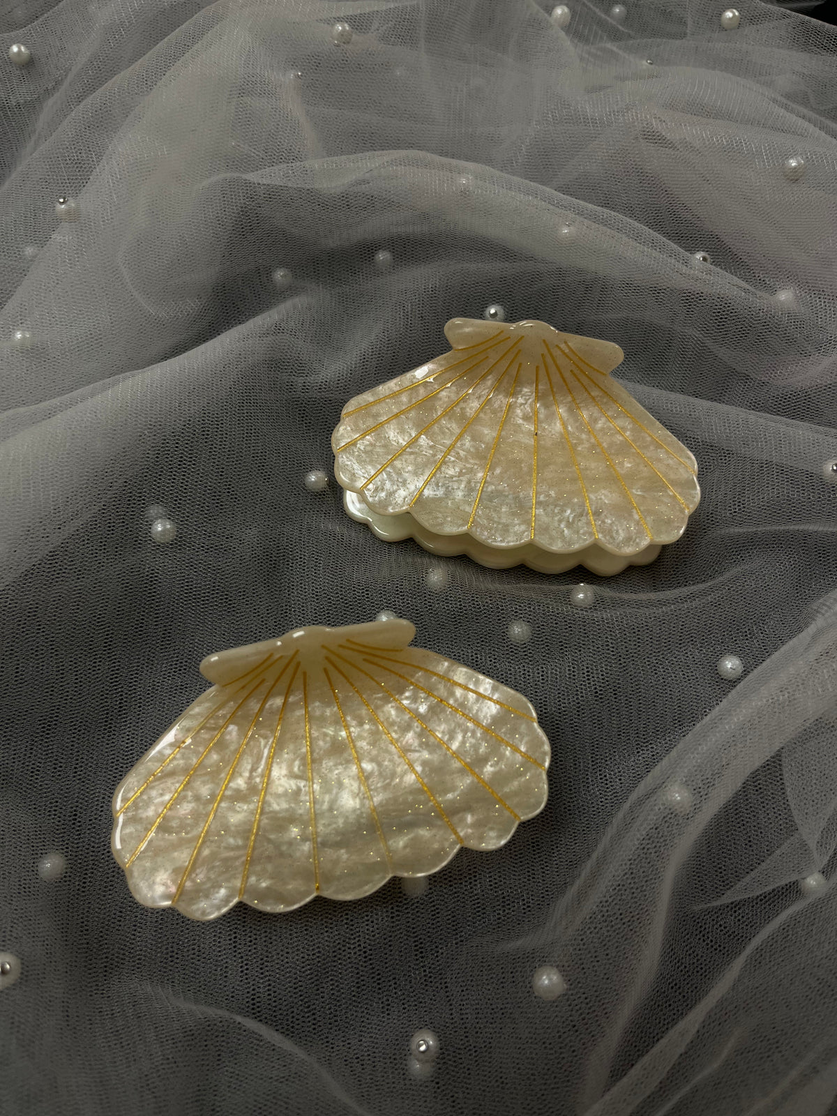 Seashell Hair Clip