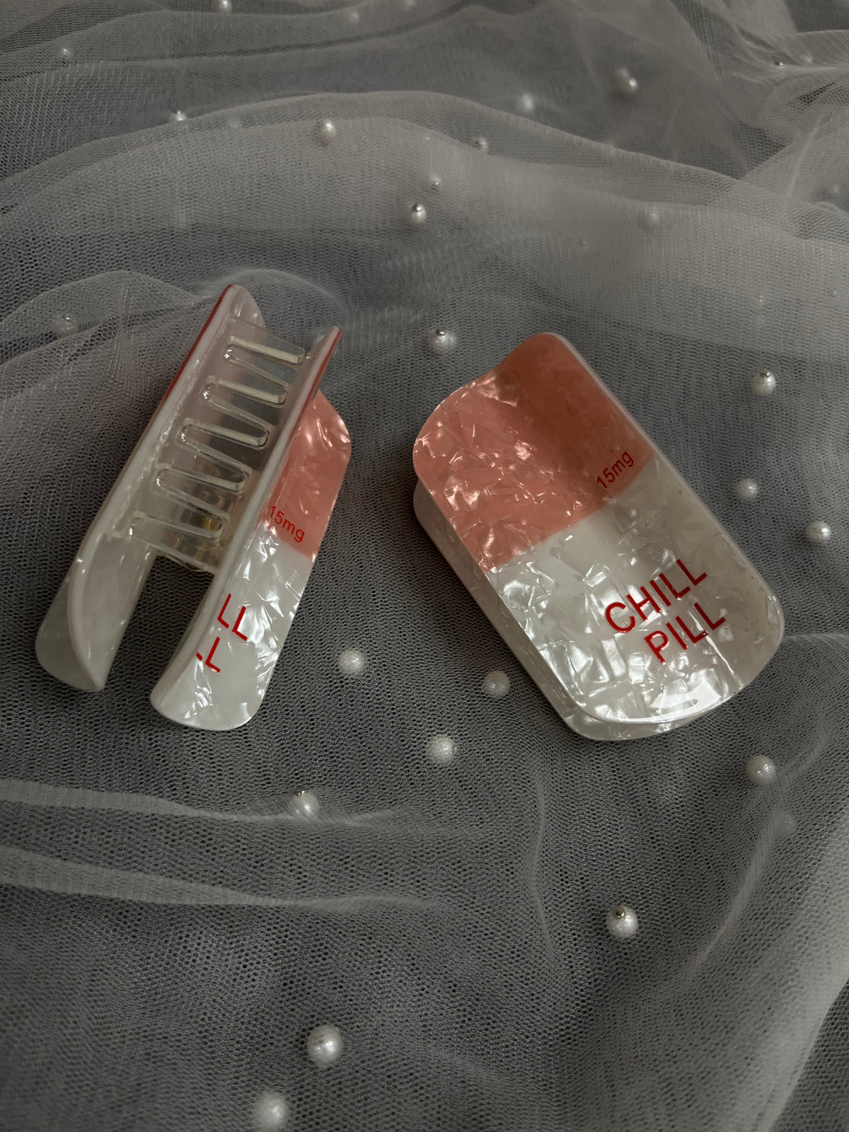 Chill Pill Hair Clip