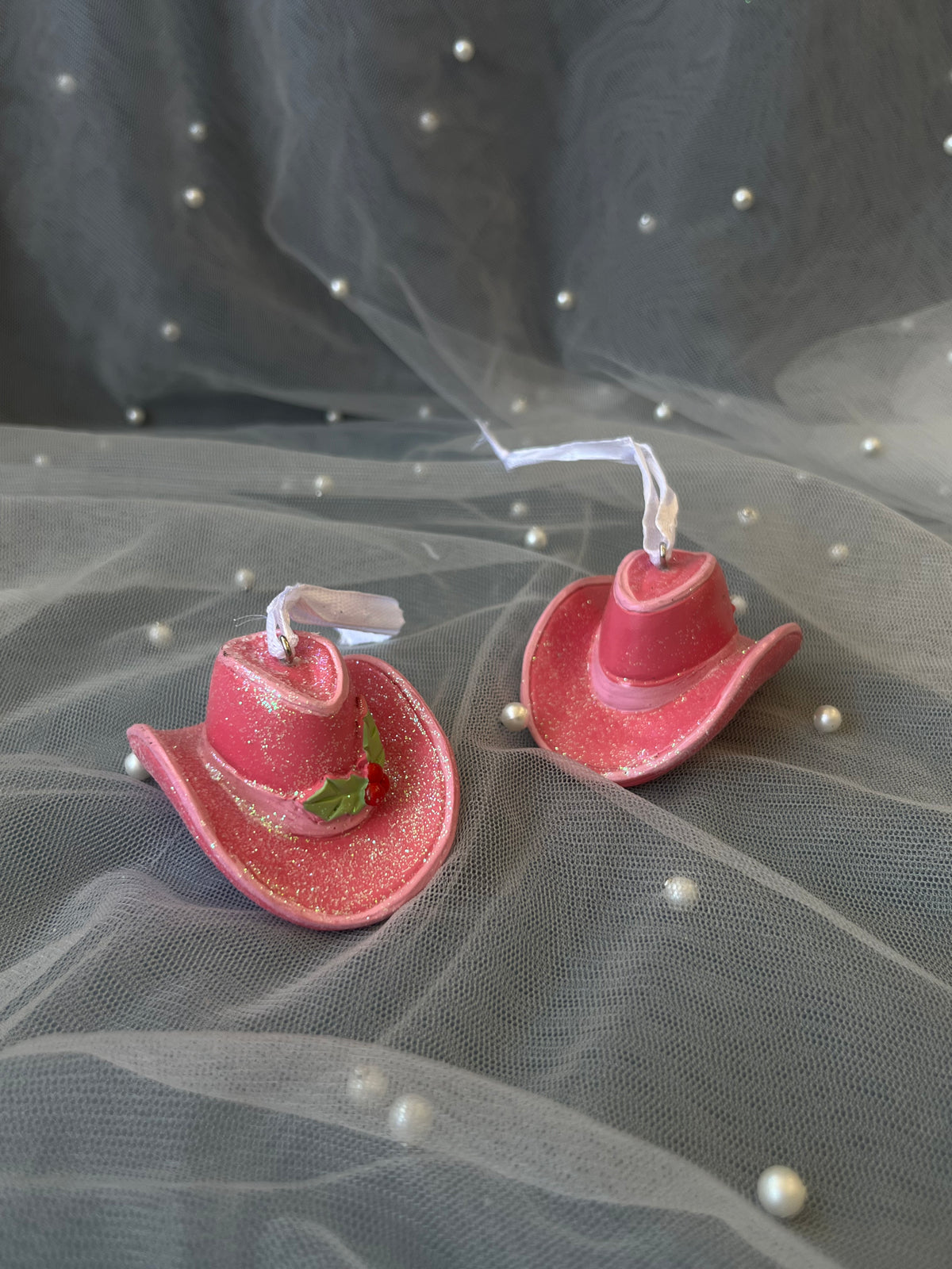 Pink Cowboy Hat Ornament