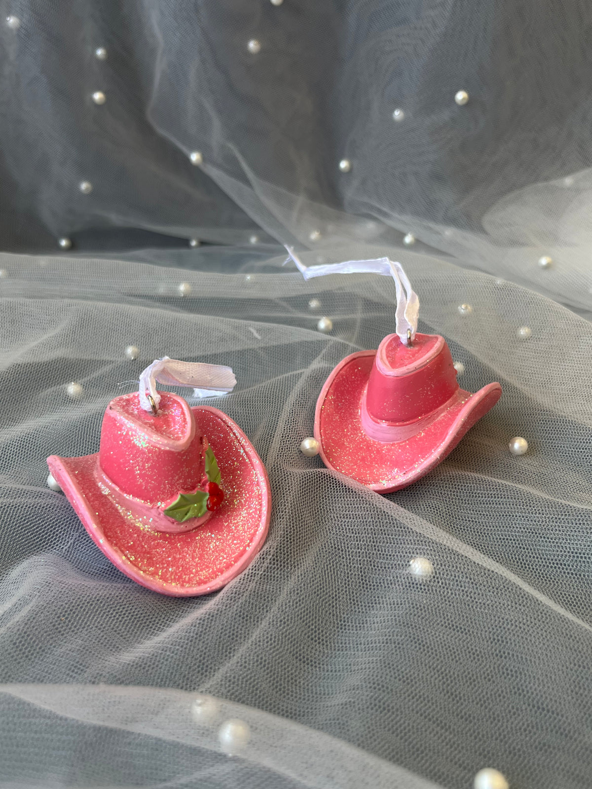 Pink Cowboy Hat Ornament