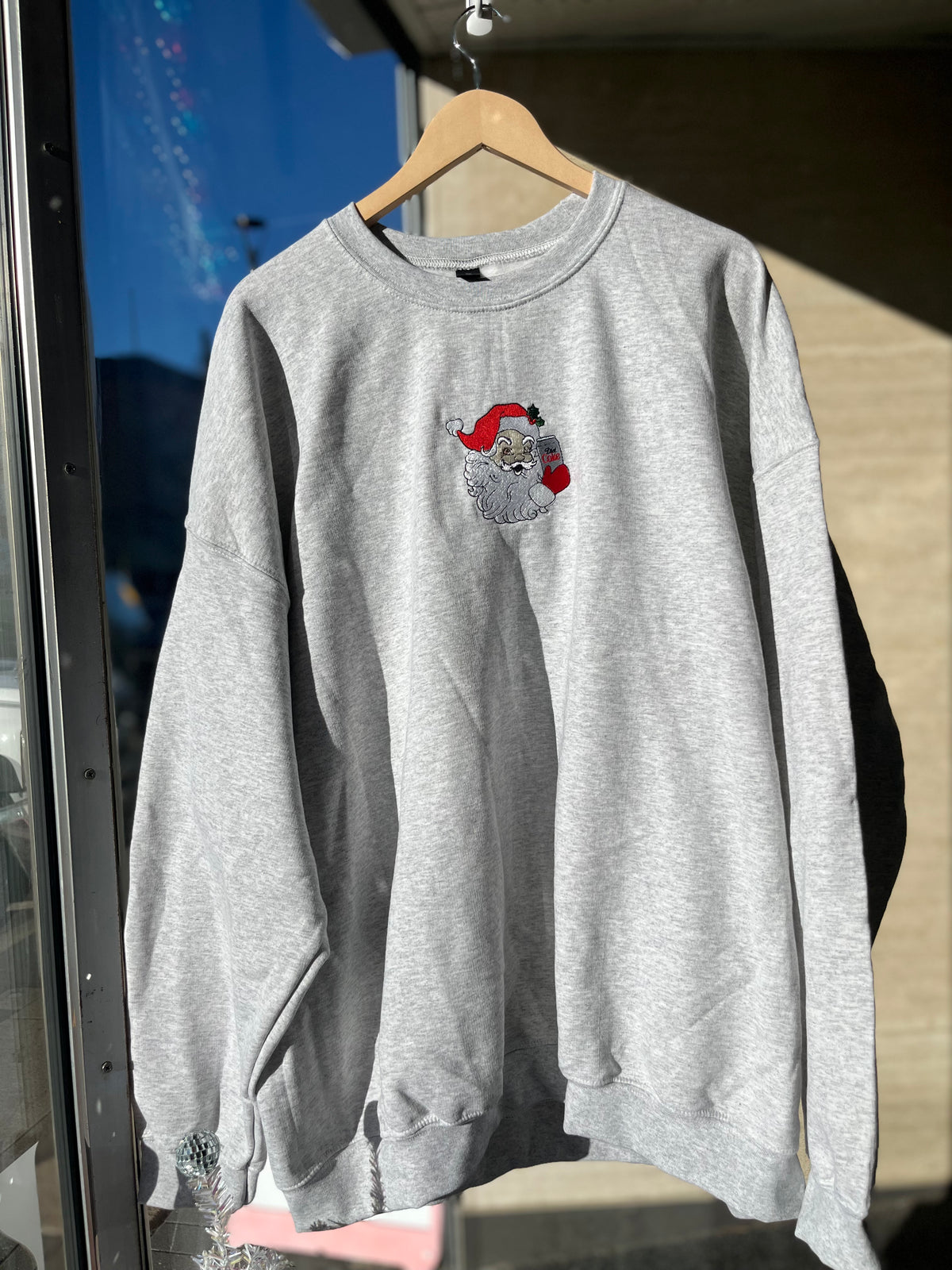 Diet Coke Santa Crewneck