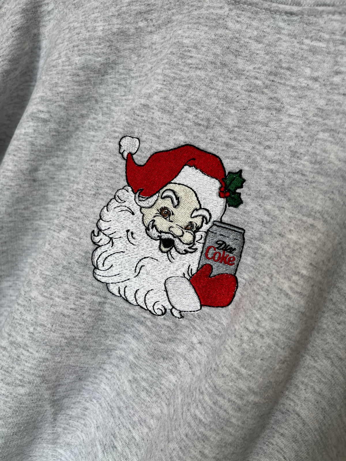 Diet Coke Santa Crewneck
