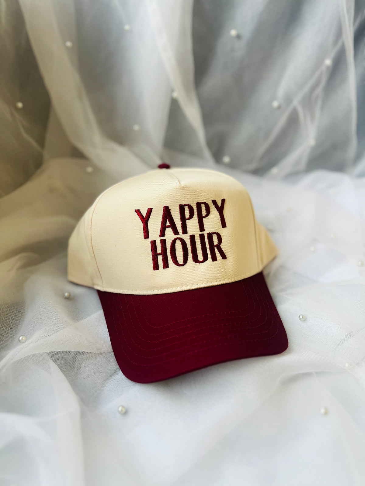 Yappy Hour | Embroidered Hat