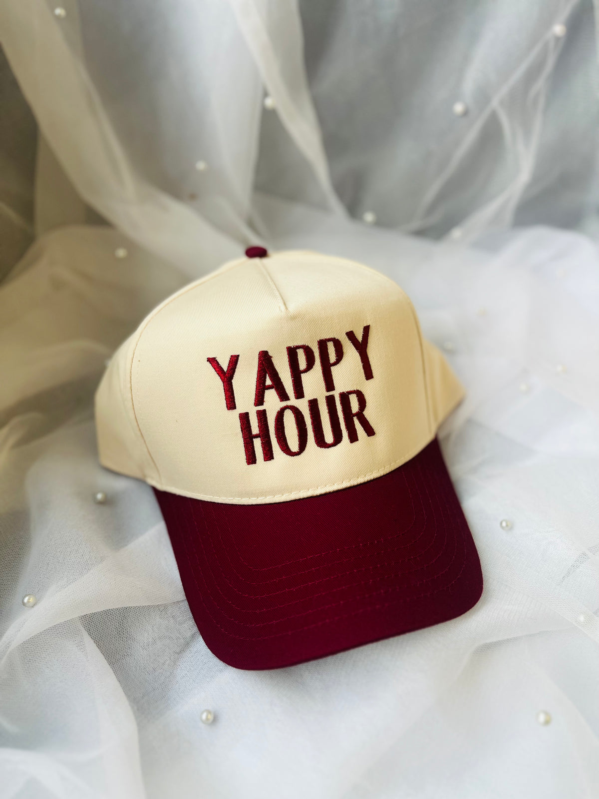 Yappy Hour | Embroidered Hat