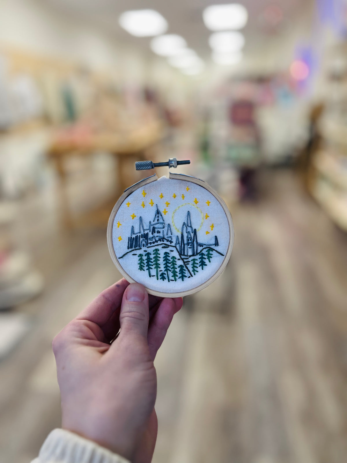 Hogwarts Castle | Hand Embroidered Decor