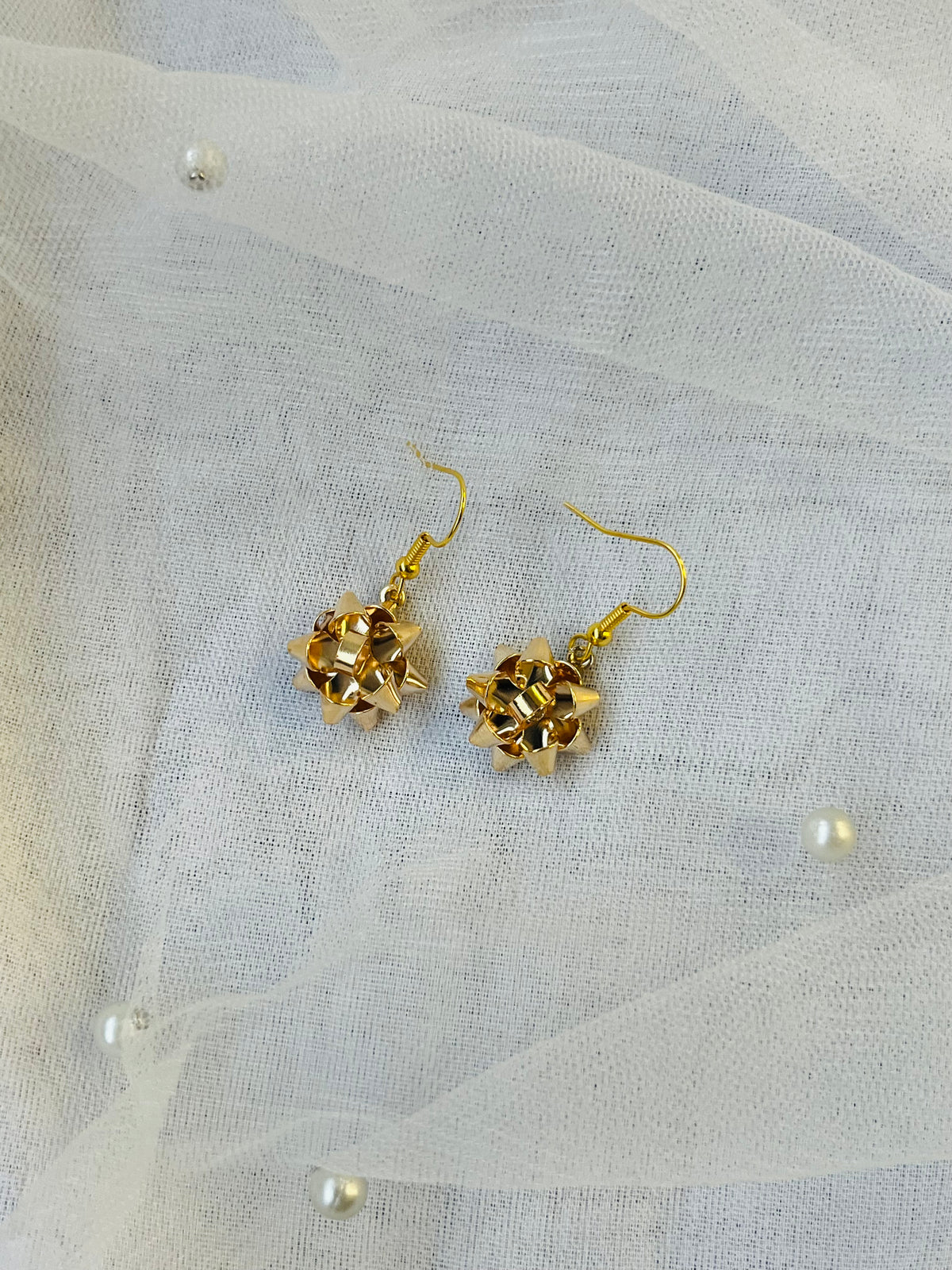 Christmas Bow Earrings