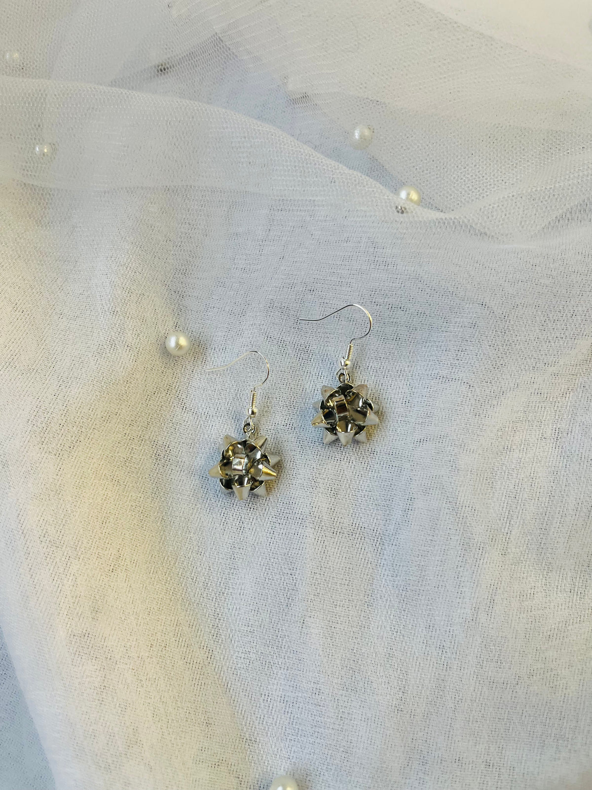 Christmas Bow Earrings