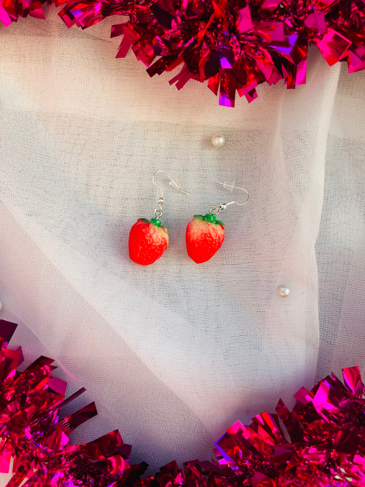 Strawberry Earrings
