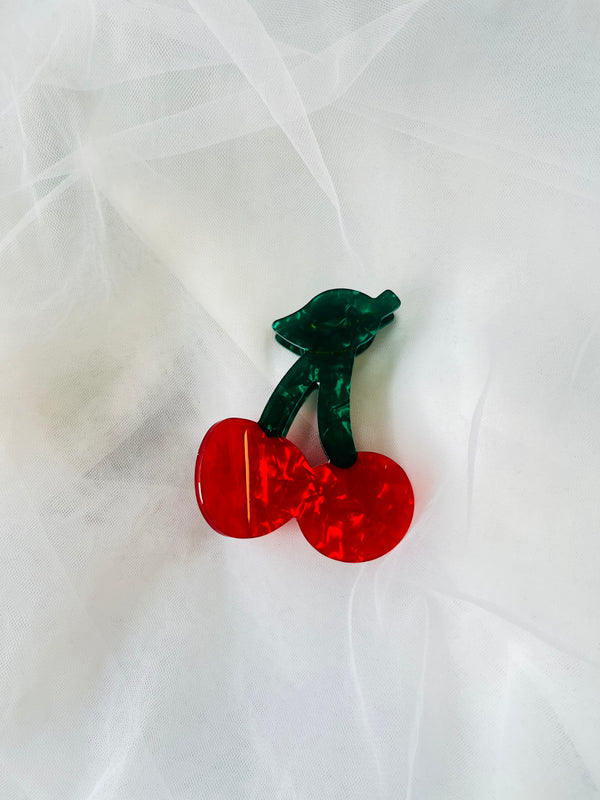 Cherry Hair Clip