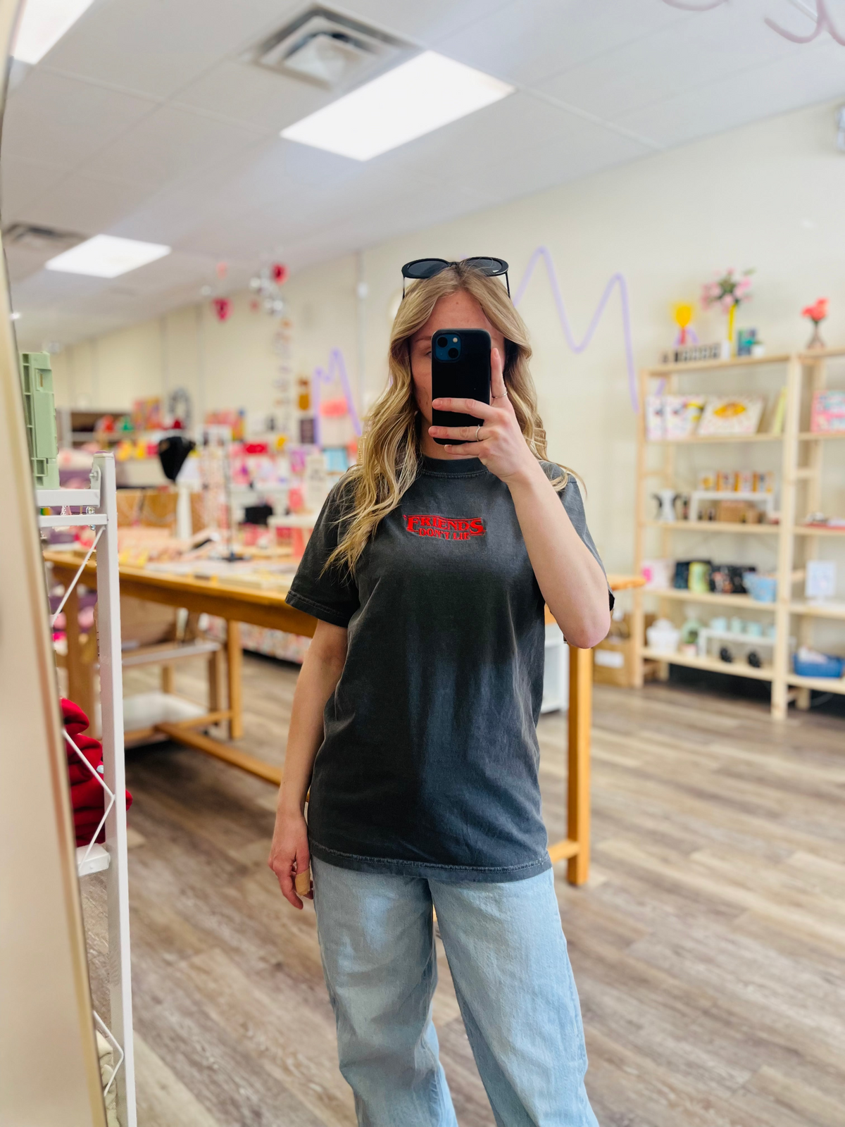 Friends Don’t Lie | Embroidered Tee