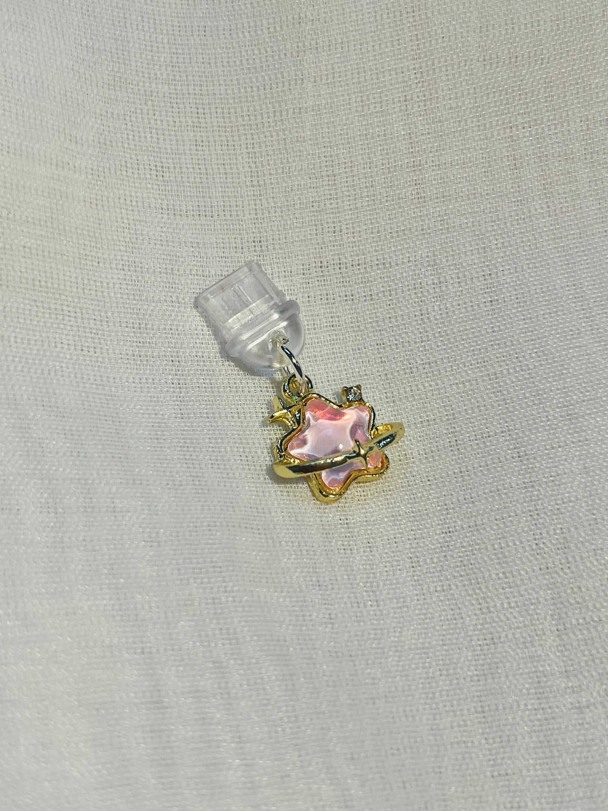 Pink Gem Starburst | Kindle Charm