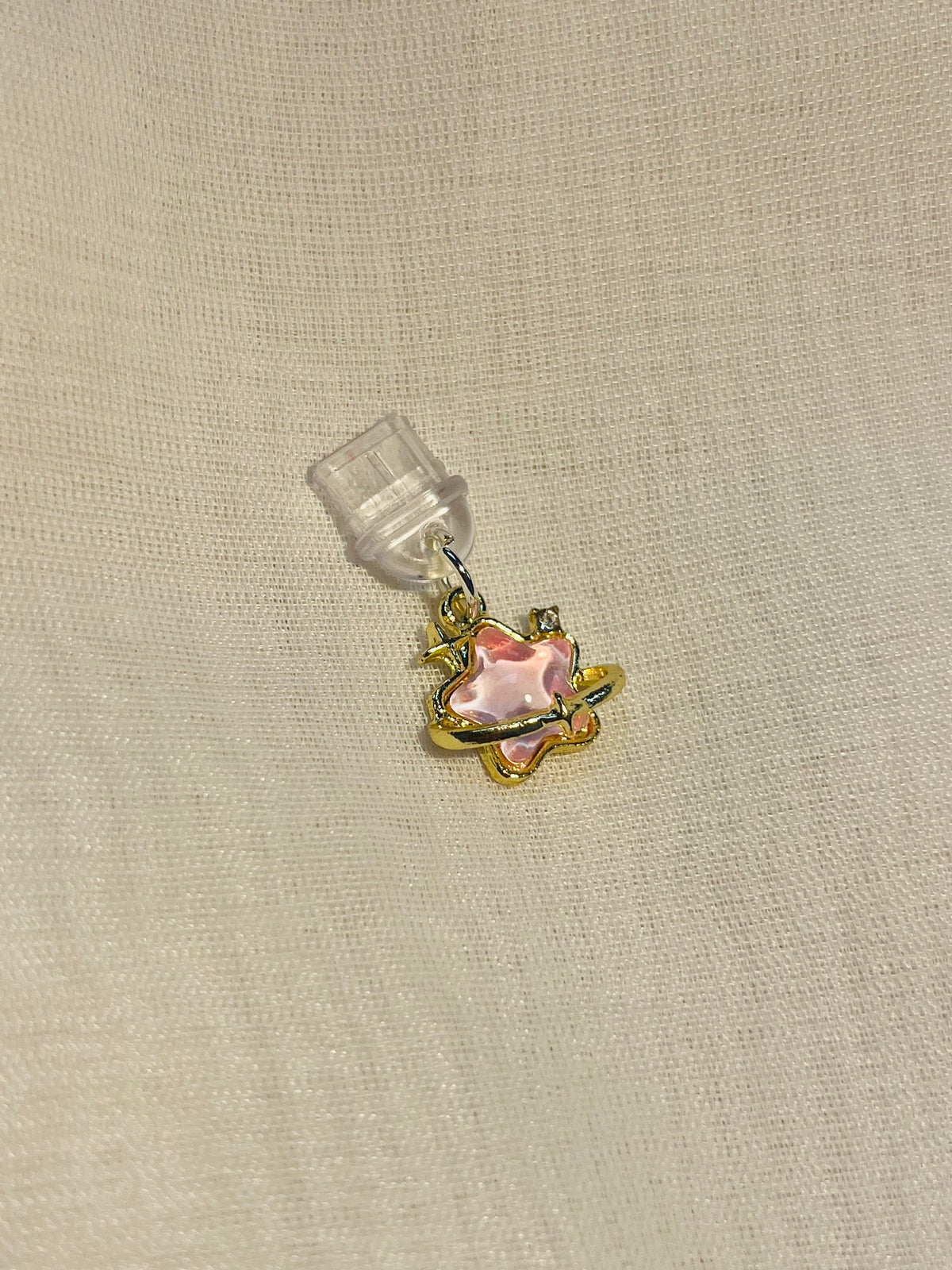 Pink Gem Starburst | Kindle Charm