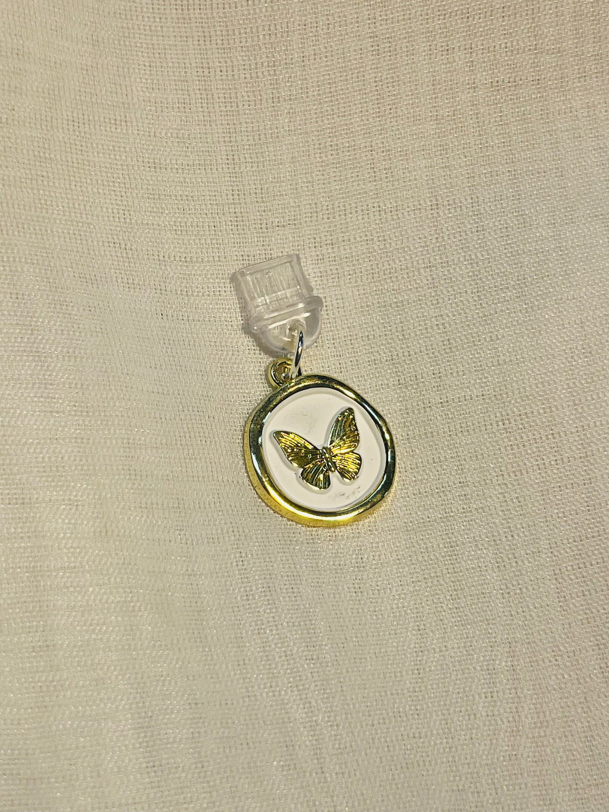 Framed Gold Butterfly | Kindle Charm
