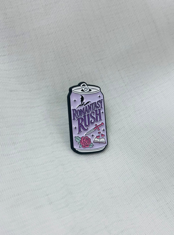 Romantasy Rush Soda Can | Enamel Pin