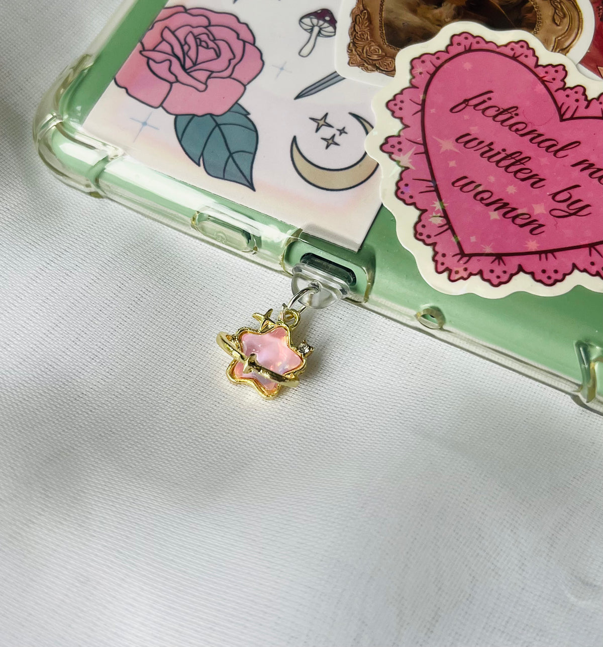 Pink Gem Starburst | Kindle Charm