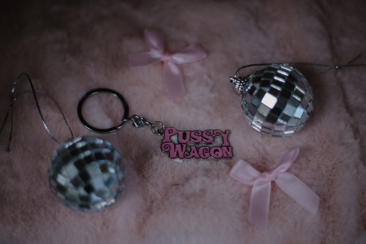 Pussy Wagon Keychain