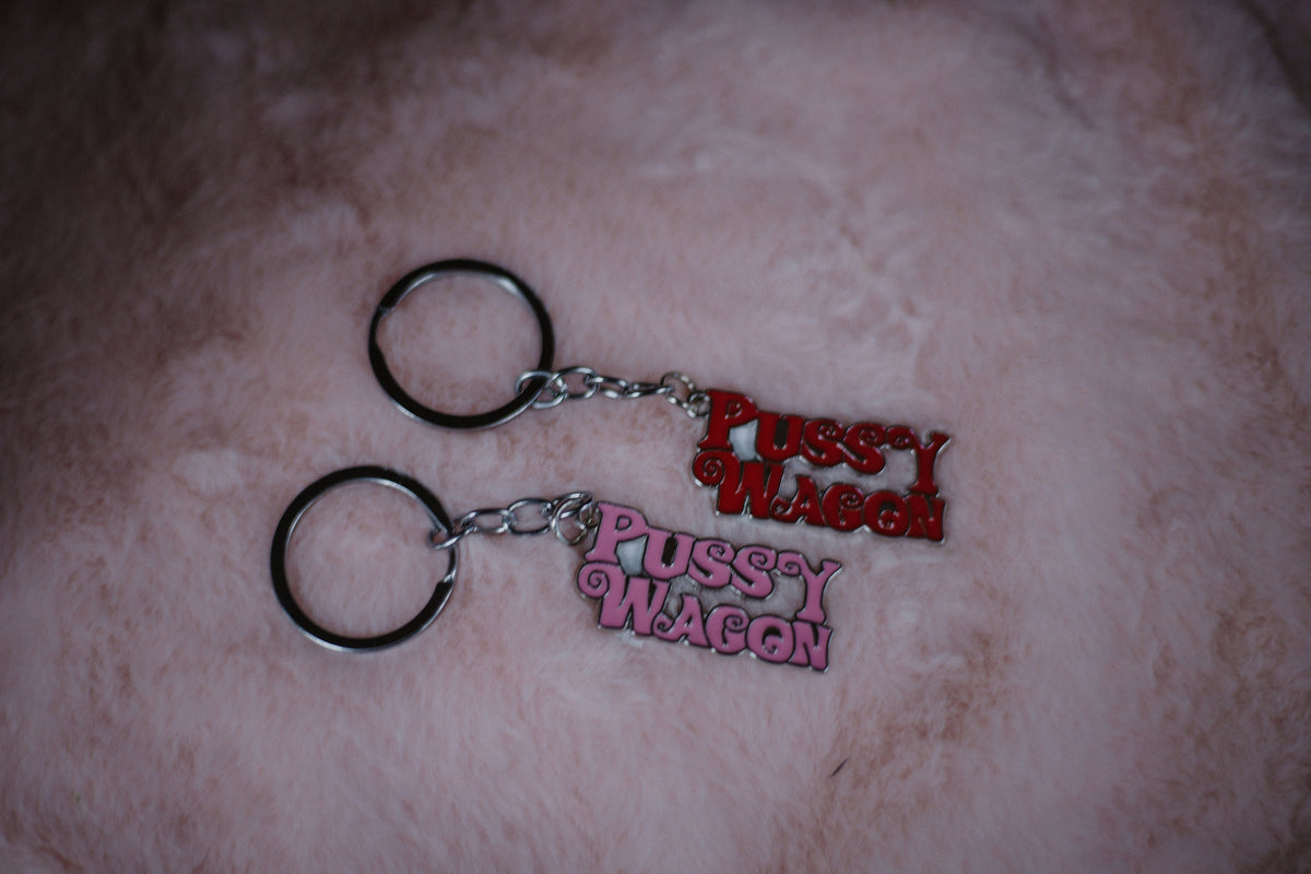 Pussy Wagon Keychain