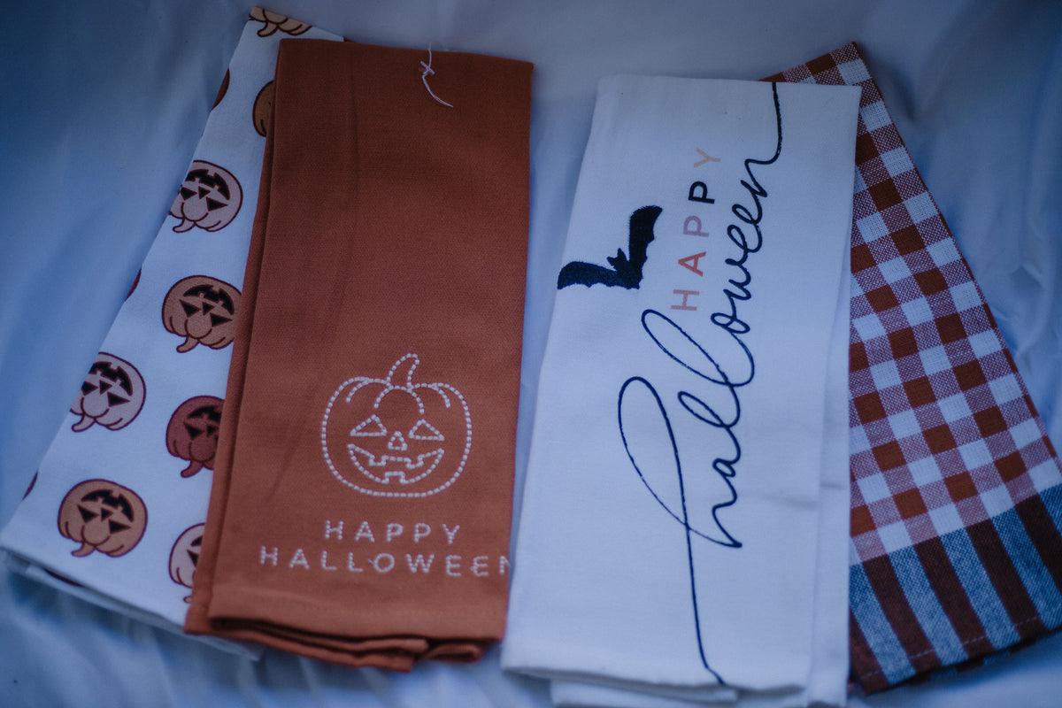 Spooktacular Halloween Tea Towel Sets