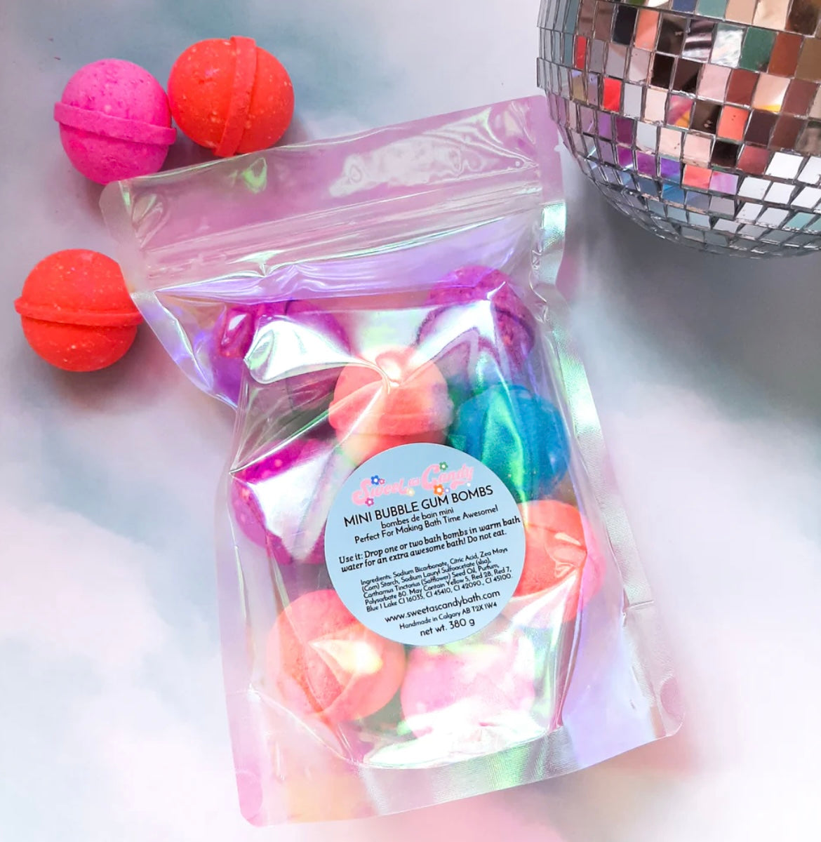 Bag of Mini Bath Bombs