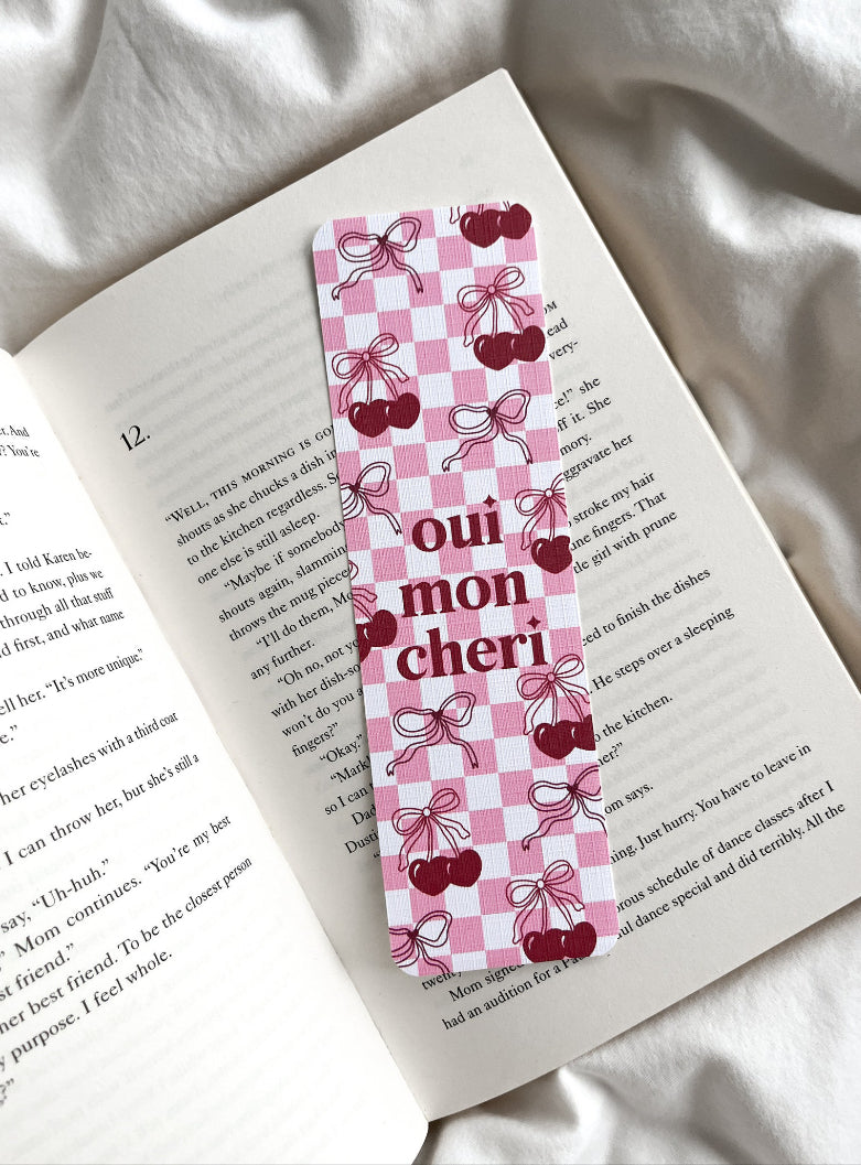 Oui Mon Cheri Bookmarks