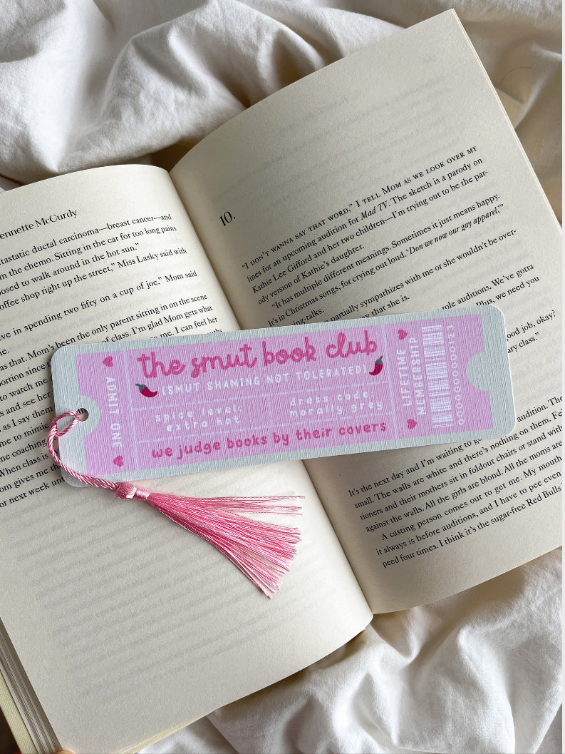 The Smut Book Club Bookmark