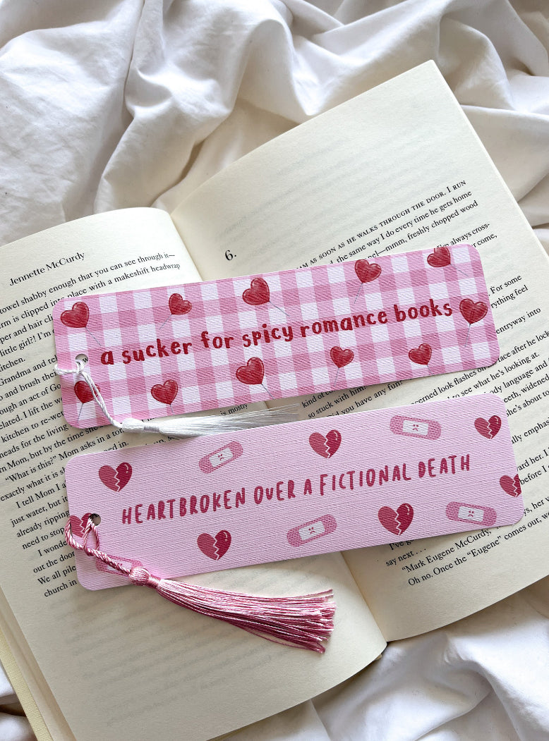 A Sucker for Spicy Romance Bookmark