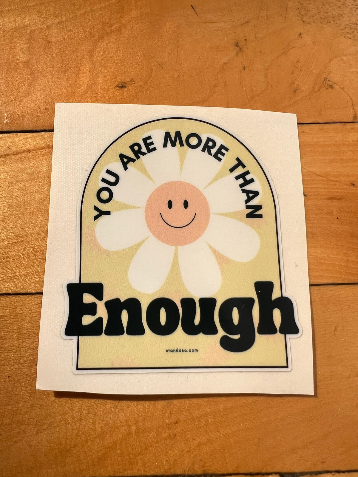 You Are More Than Enough Vinyl Sticker | STAND Against Sexual Assault