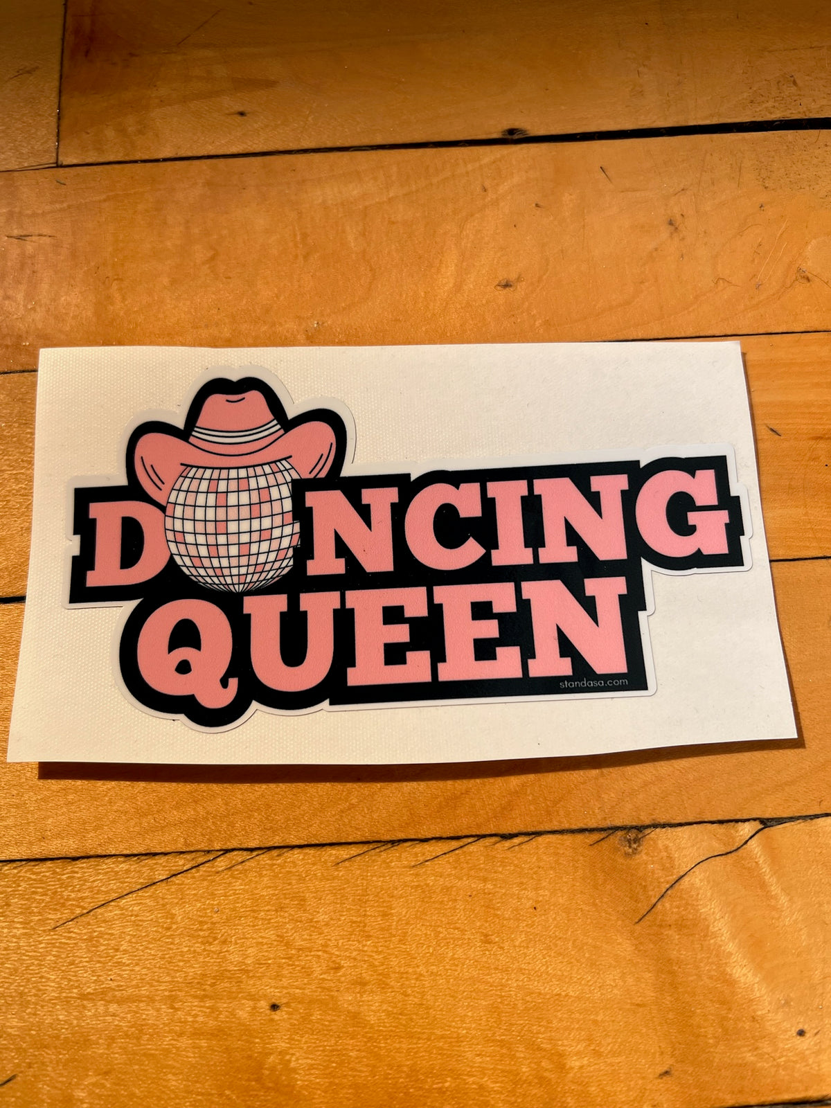 Dancing Queen Vinyl Sticker | STAND Against Sexual Assault