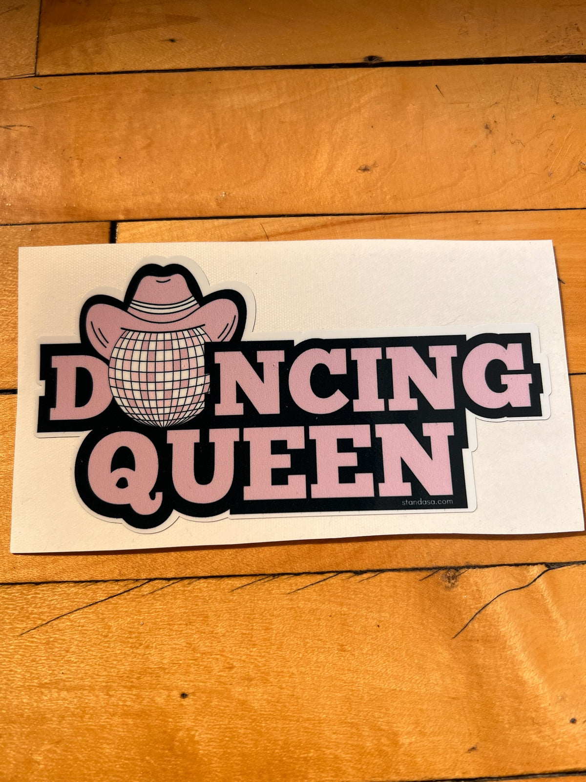 Dancing Queen Vinyl Sticker | STAND Against Sexual Assault