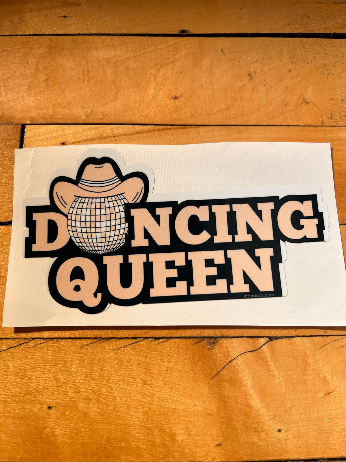 Dancing Queen Vinyl Sticker | STAND Against Sexual Assault