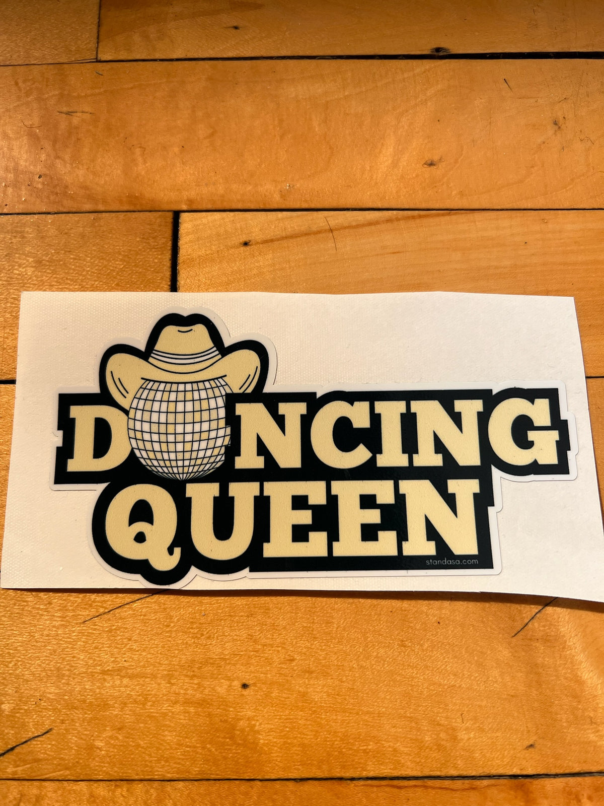 Dancing Queen Vinyl Sticker | STAND Against Sexual Assault