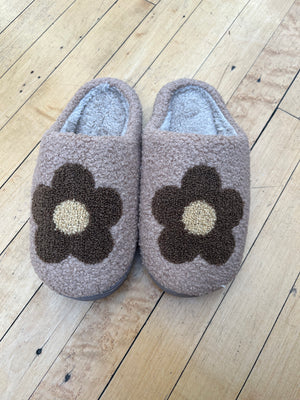 Pretty Petal Slippers | Tufted Slippers