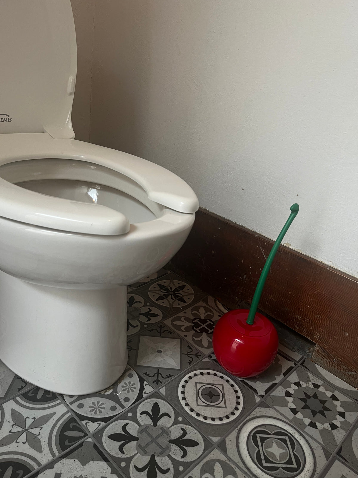 Pit-Stop Cherry Toilet Brush