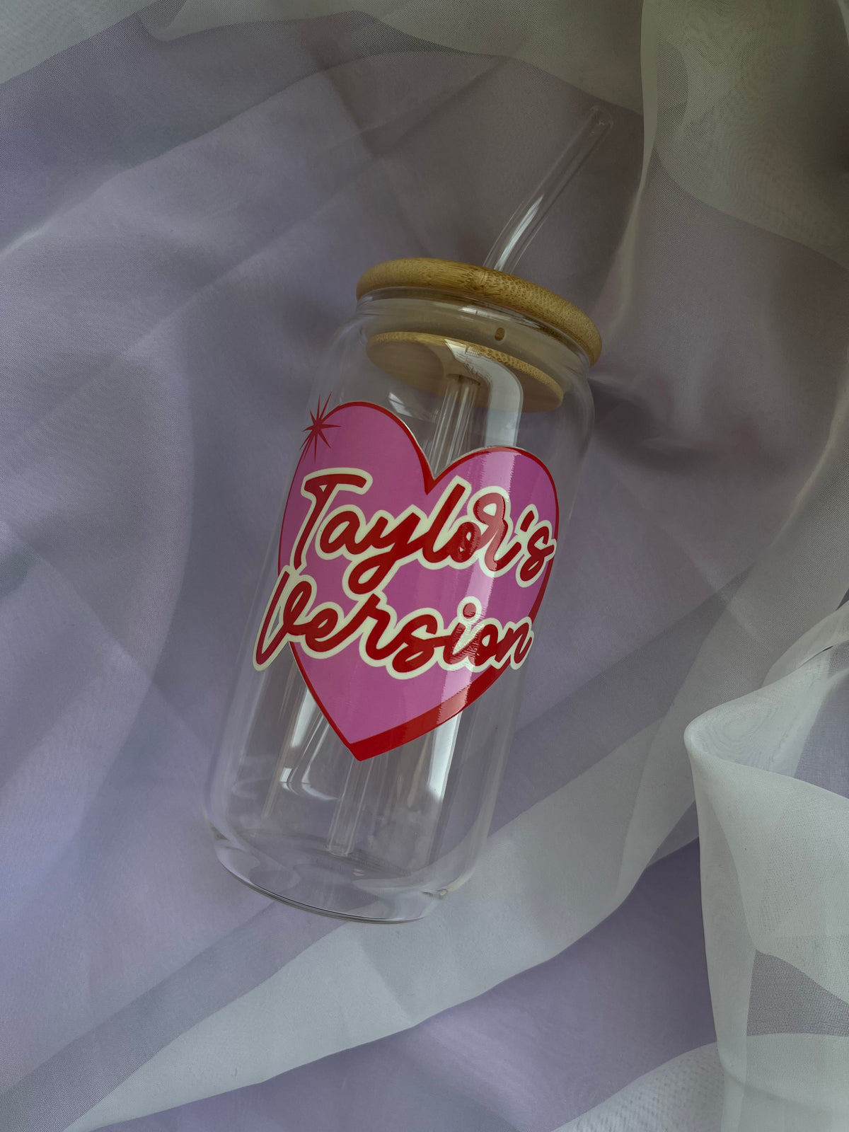 Taylor's Version Cup | Glass Tumbler
