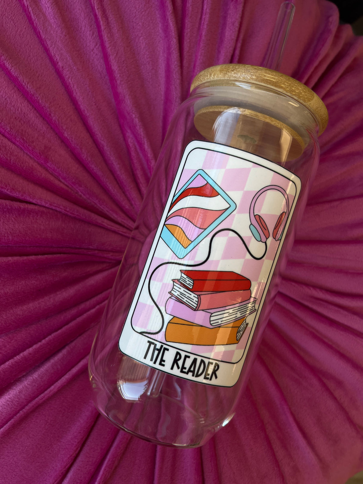 The Reader Tarot Cup | Glass Tumbler