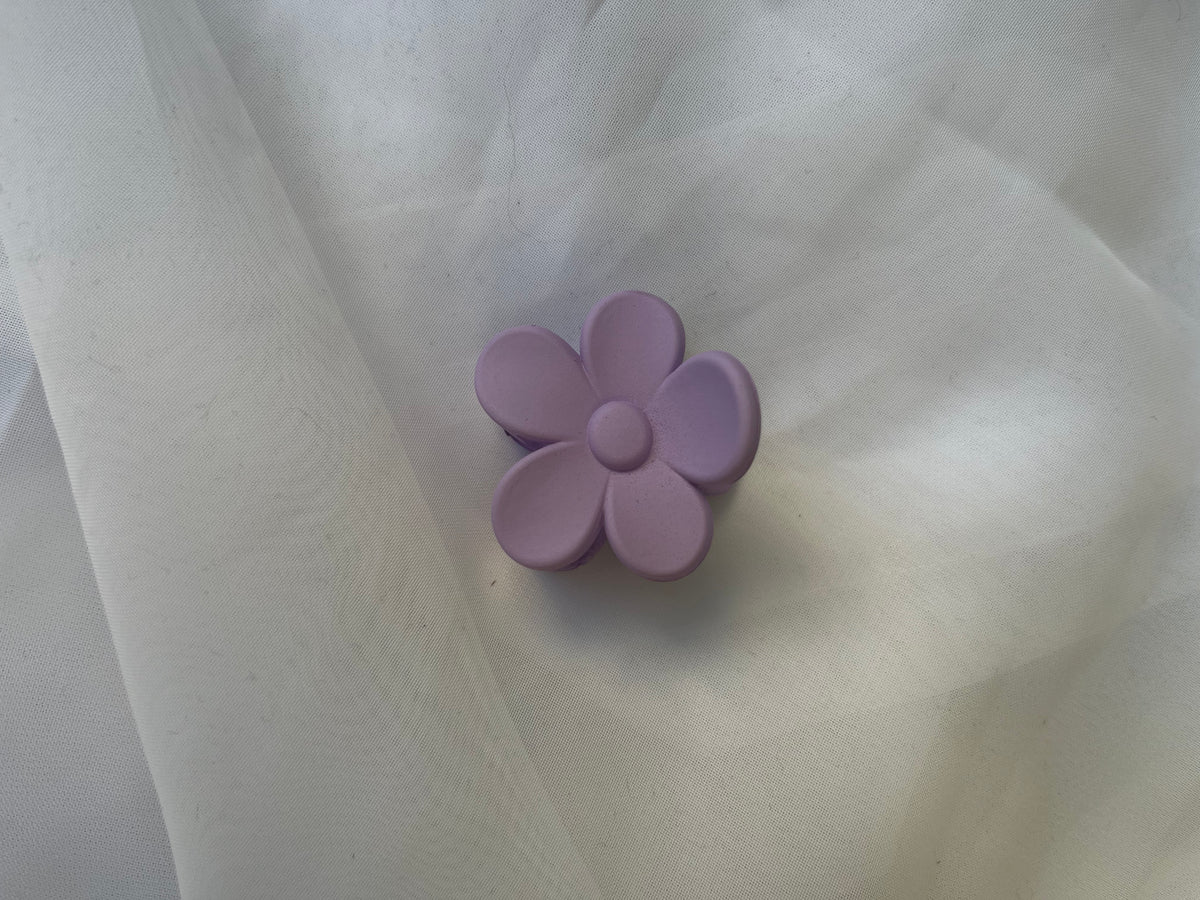 Flower Power Mini Claw Clips