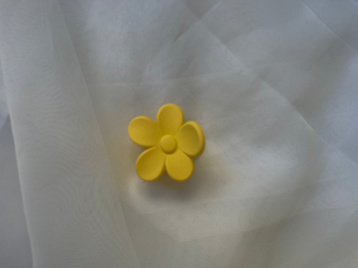 Flower Power Mini Claw Clips