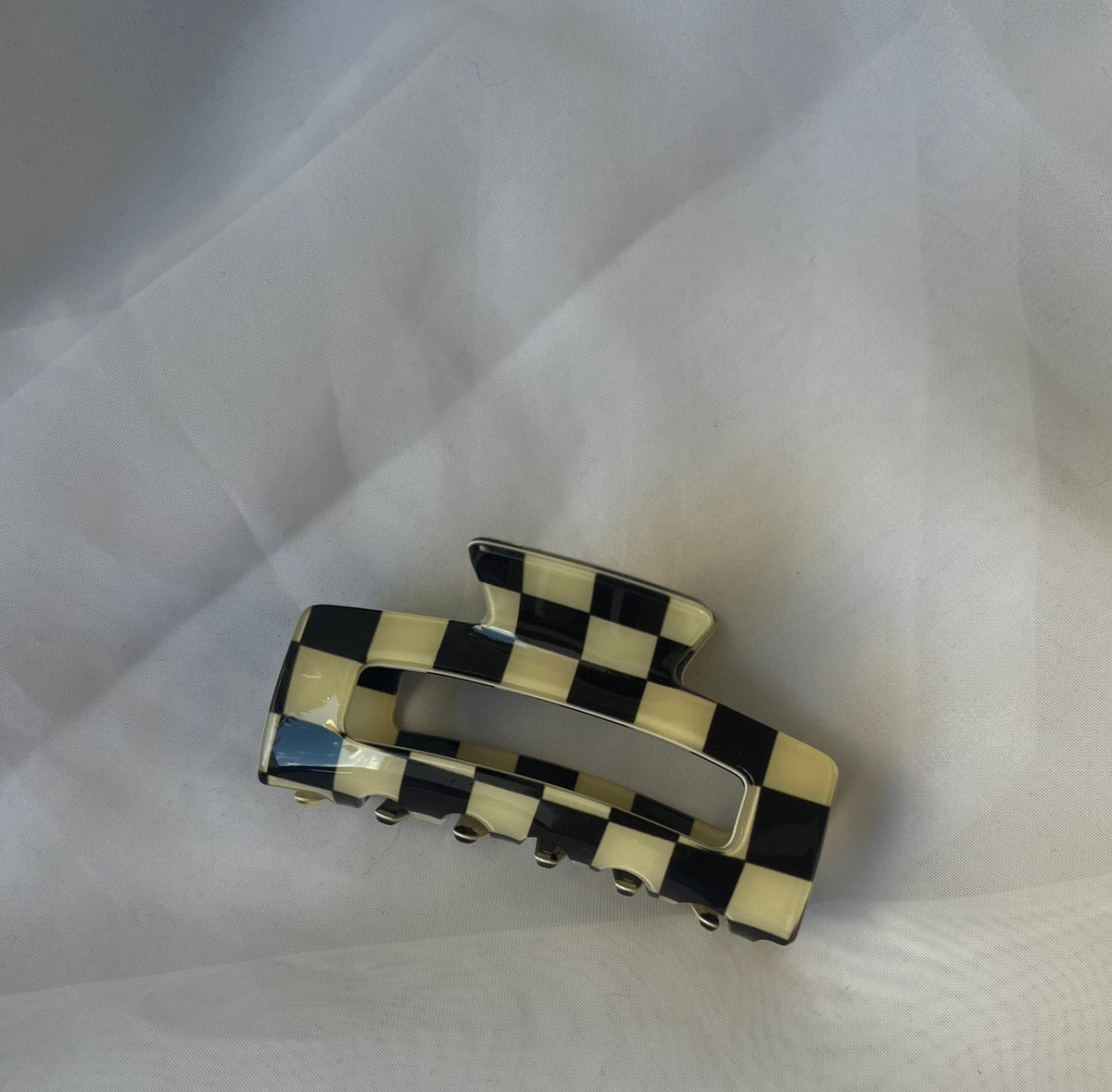 Checkered Claw Clip