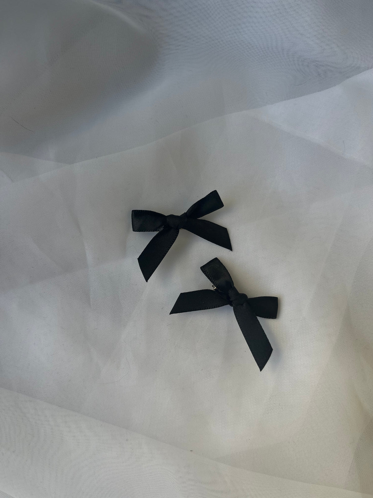 Bow Hair Clip Duo